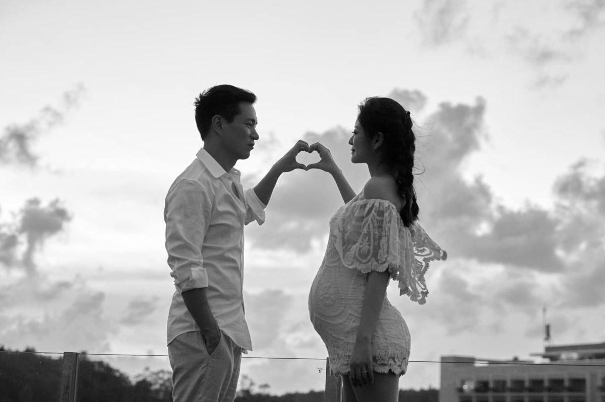 ▲安以軒生了。（圖／安以軒臉書）