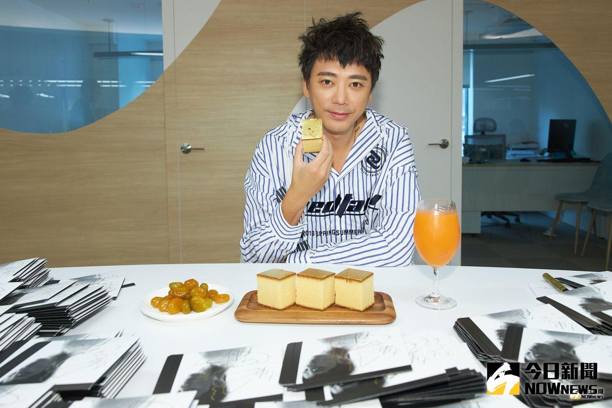 ▲信為新專輯減重9公斤，唱片公司端上「三金」替他補體力。（圖／何樂音樂提供）