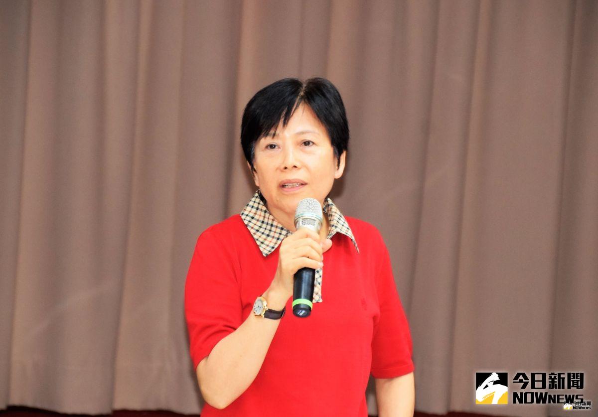 ▲澎湖縣議會議長劉陳昭玲撂話，要縣府了解消防局未派代表參加社區治安研習活動的理由。（圖／記者張塵攝，2019.07.18）