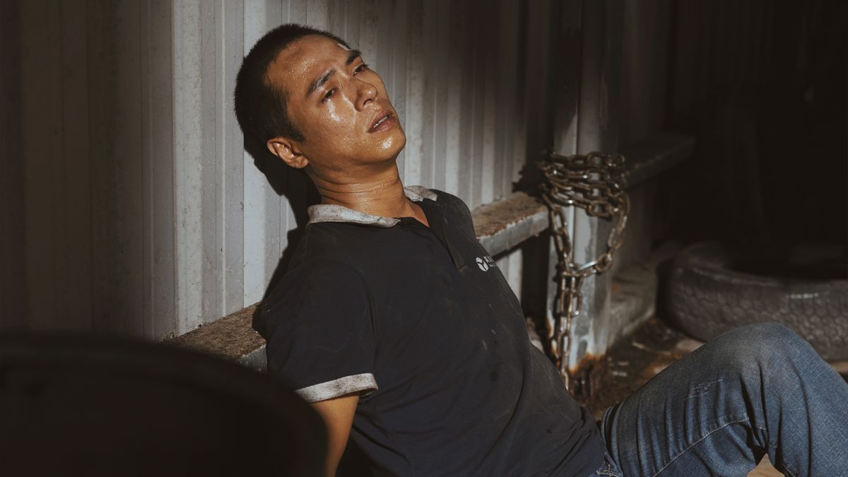 ▲《噬罪者》金鐘影帝慘遭綁架當眾尿褲子。（圖／公視提供）
