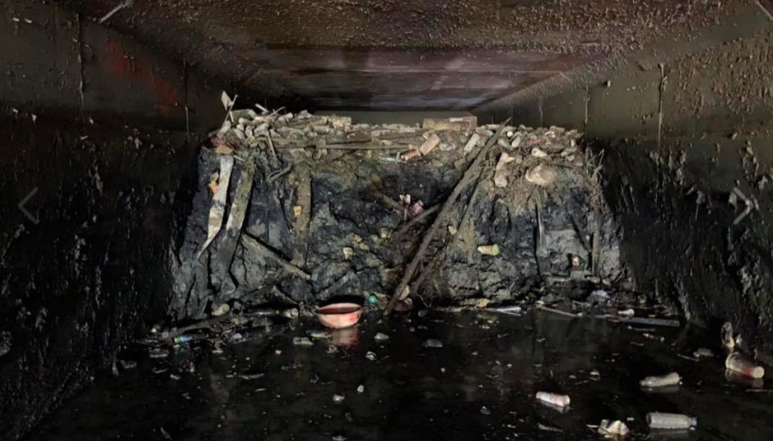 ▲高雄市長韓國瑜在臉書分享神農街清淤成果。（圖／翻攝韓國瑜臉書）
