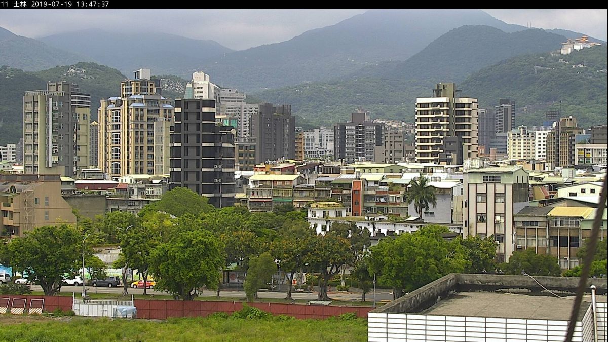 ▲環保署士林測站的空氣品質顯示為普通，但仍可能對少數敏感族群造成影響。（圖／取自空氣品質監測網）