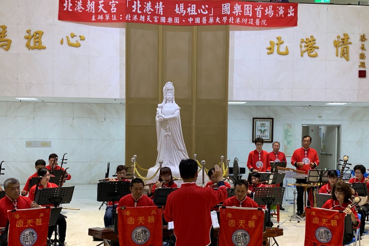 ▲北港朝天宮國樂團精彩演奏。（圖／記者洪佳伶攝，2019.07.19）