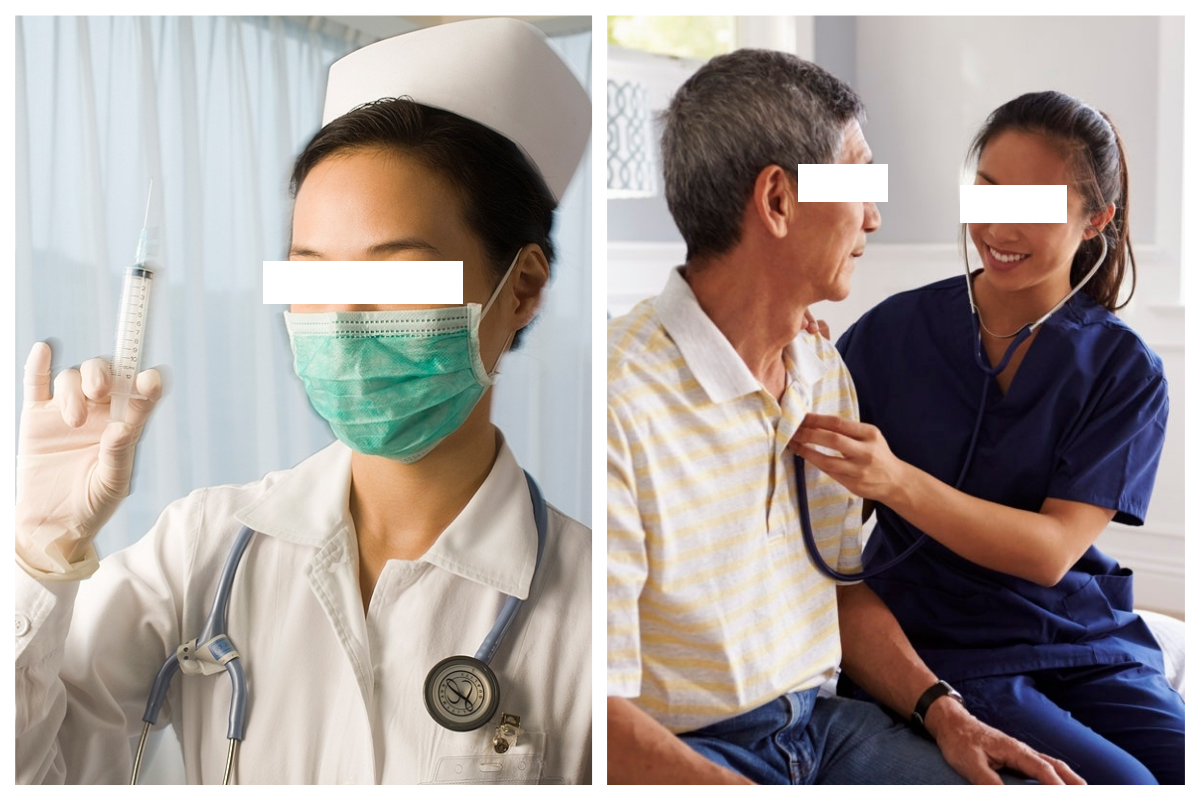 ▲男病患不小心起生理反應，竟然成了護士私下較量「誰比較漂亮」的比賽？圖中人物與新聞無關。（示意圖／翻攝自推特／翻攝自 Aging In Place）