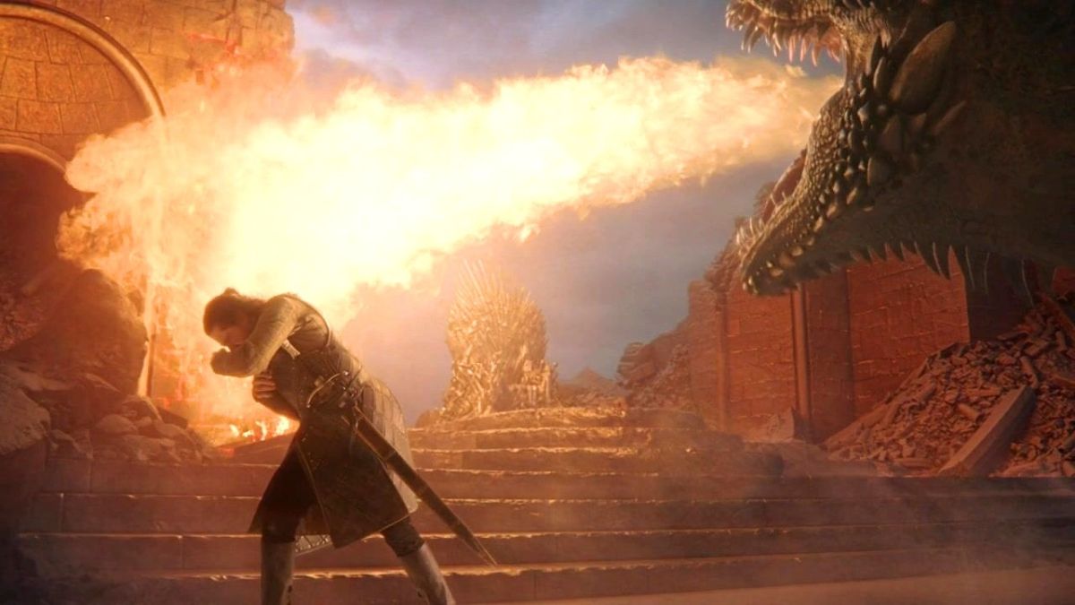 ▲《權力遊戲》結局令許多粉絲不滿。（劇照）