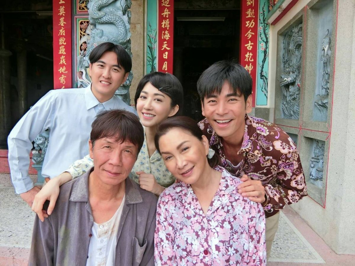 ▲吳怡霈、楊子儀、黃靖倫、張瓊姿演出三立新台灣好戲《天之蕉子》。（圖／作者提供）