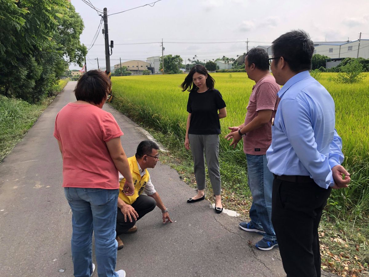 ▲立法委員洪慈庸接獲大雅鄉親反映土地鑑界短少爭議，依程序提起國家賠償訴訟。二審勝訴，成為台中市第二件土地鑑界爭議民眾勝訴案。 (圖／洪慈庸服務處提供2019.7.20)