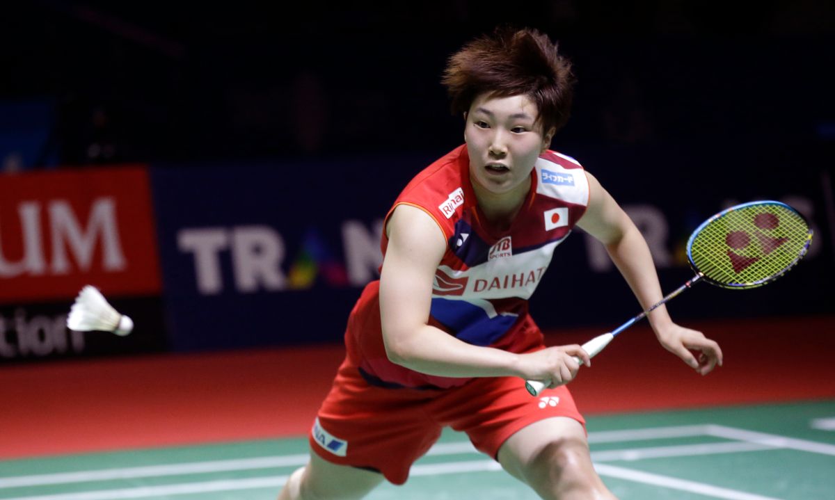 ▲世界第2日本羽球好手山口茜生涯首度在全英公開賽奪冠，世界排名積分和球后戴資穎僅差51分。（圖／美聯社／達志影像）