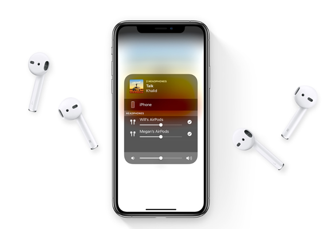 ▲「真無線」耳機的定義是，可以讓兩隻耳機都以無線的方式來與音樂播放裝置連線玲聽音樂，因此藍牙連線品質與續航力相當重要。（圖／翻攝Apple官網）