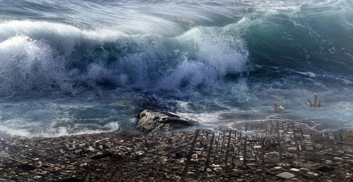 ▲海嘯威力之大，能在短短幾秒鐘內摧毀許多房屋，甚至能使人死亡。（圖／取自 Pixabay ）