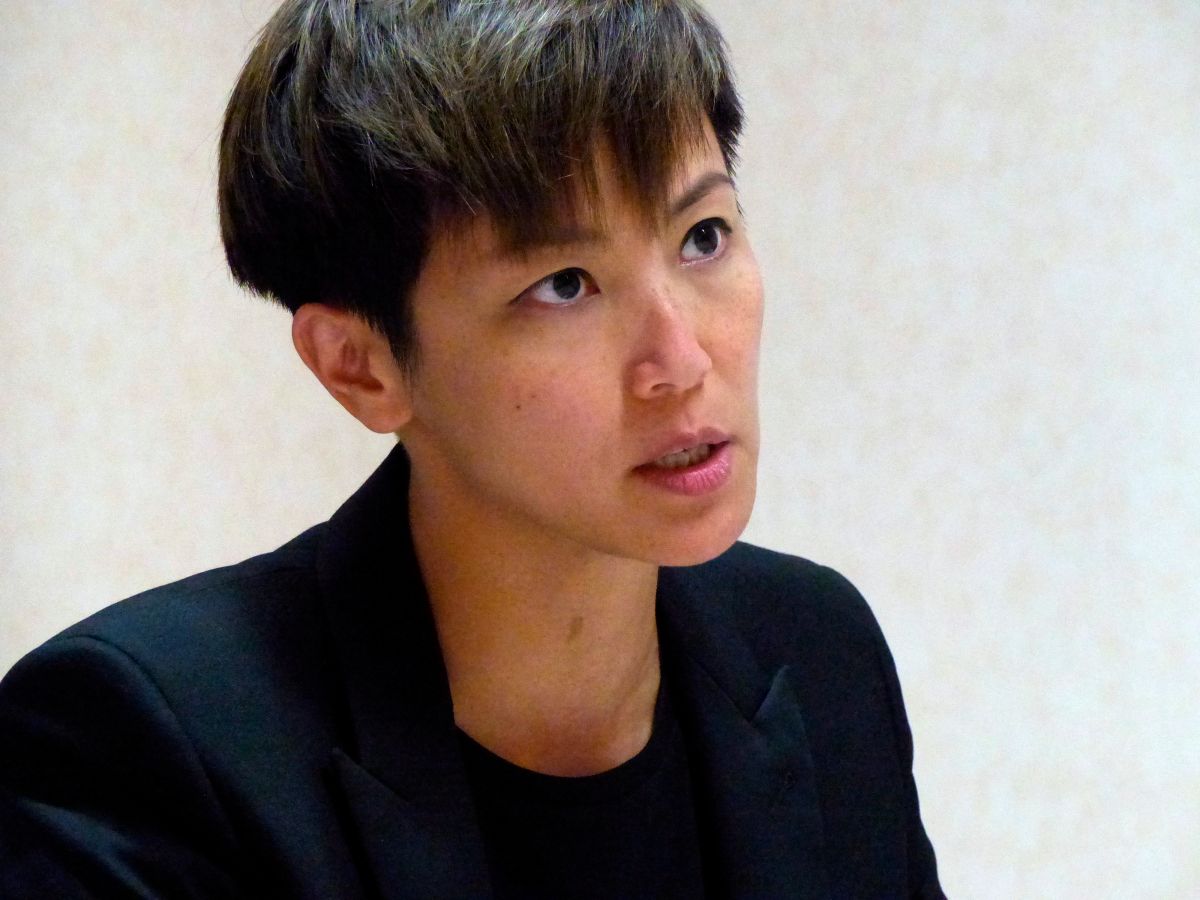 ▲港星何韻詩力挺反送中行動。（圖／美聯社／達志影像）