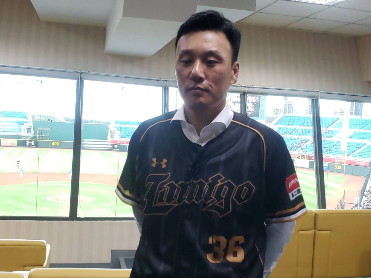 南韓強打李承燁。（圖／黃建霖攝）