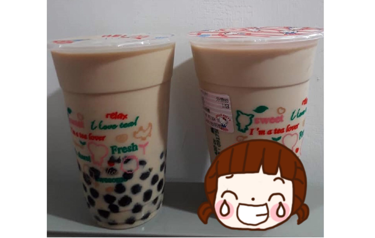 ▲國王的珍珠...？老婆買珍奶慰勞老公，「吸管一插」哭笑不得。（圖／翻攝自臉書社團「爆怨公社」）