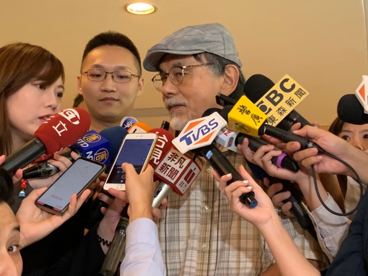 ▲藍白合在今（15）日終於達成共識，對此，前立委林濁水表示，選戰終於馬上開打了，他更直言這是一場民進黨從沒打過的選戰。（圖／記者吳承翰攝）