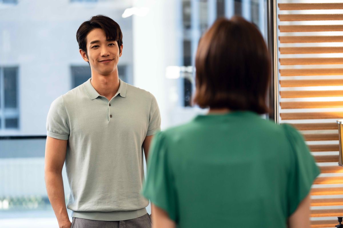 ▲劉以豪找到笑容其他解讀方式。（圖／八大提供）
