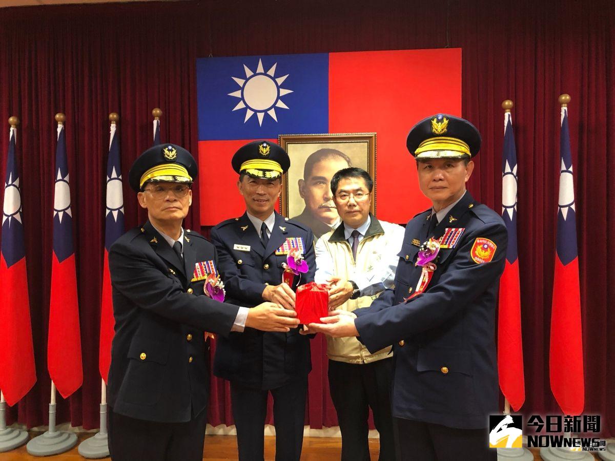 ▲台南市警察局局長交接典禮。（圖／記者陳聖璋攝，2019.07.22）