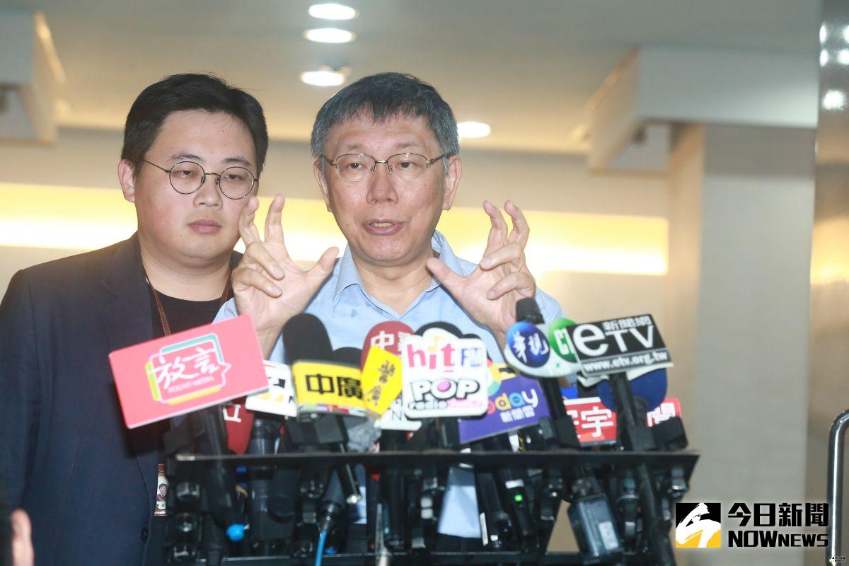 ▲台北市長柯文哲最近動作頻頻，外界認為是為選總統暖身。（圖／記者葉政勳攝 , 2019.07.23）