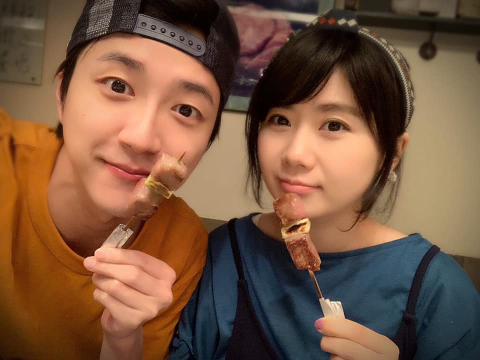 ▲福原愛曬出兒子的正臉照，表示兒子跟江宏傑長得好像。（圖／翻攝臉書）