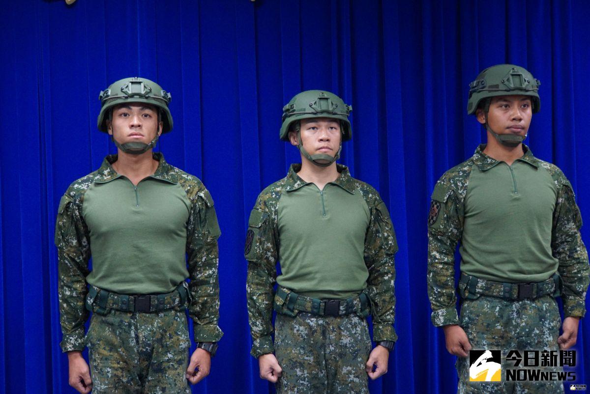 ▲國軍新式救災裝亮相。（圖／記者呂炯昌攝, 2019.7.23）