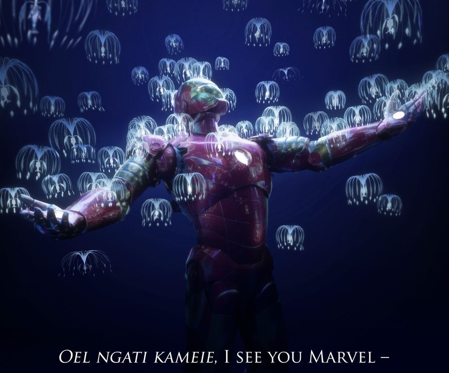 ▲《阿凡達》官方推特發圖恭喜漫威拿下全球影史票房冠軍寶座。（圖／翻攝自@officialavatar的推特）