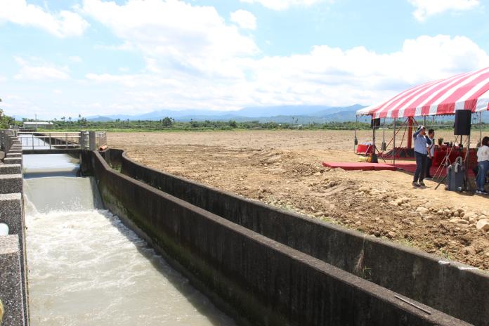 古坑多功能調蓄池開工　開發人工湖蓄水效益評估