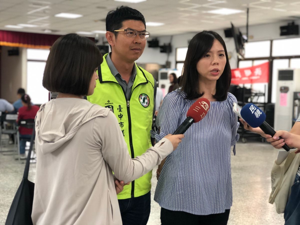 ▲立委洪慈庸質疑，北屯太原段社會住宅用地標出去，希望說市府能夠清楚做一個交代。 (圖／柳榮俊攝2019.7.23)