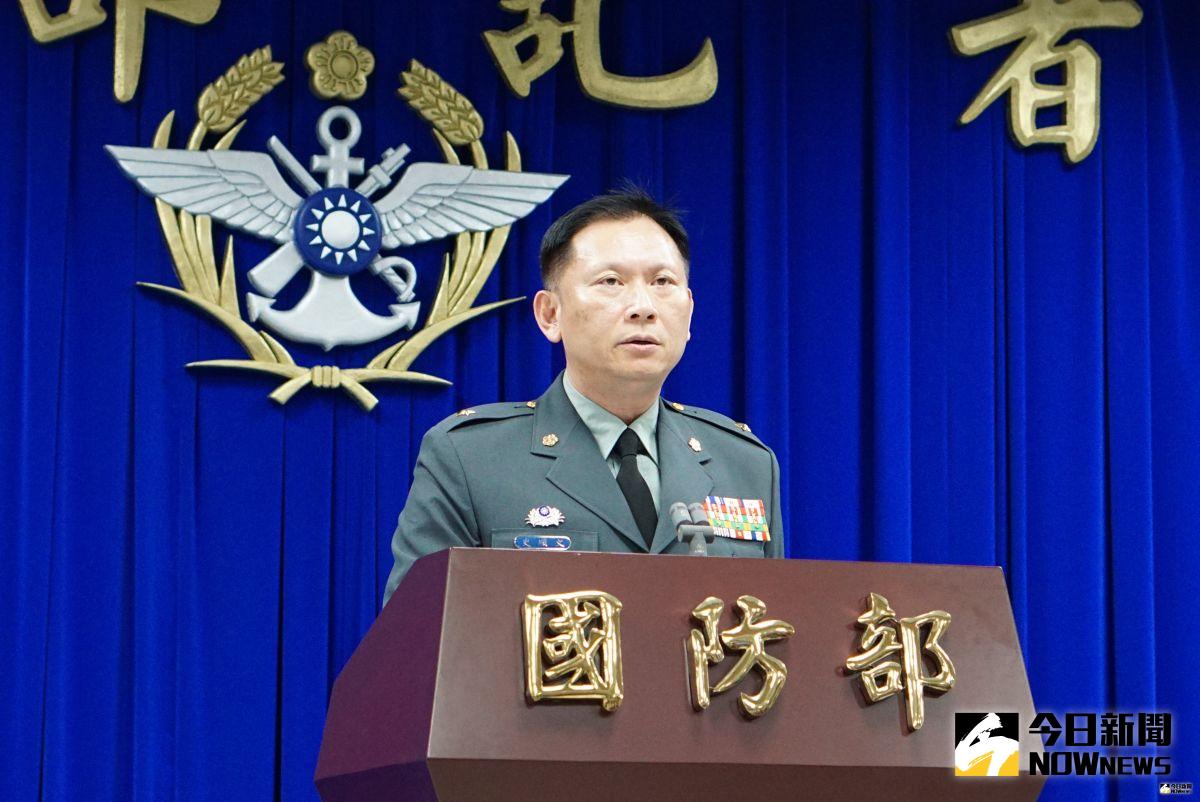 國防部發言人史順文。(圖/記者呂烱昌攝)