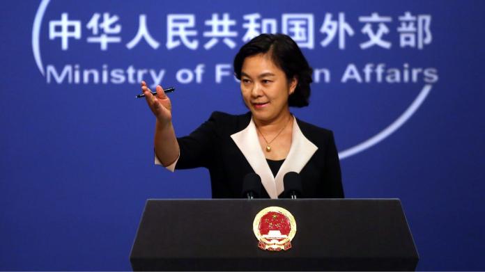▲華春瑩成為中國首位新聞司女司長。（圖／翻攝網路）