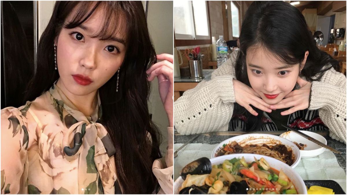 ▲國民妹妹IU為甩掉嬰兒肥，努力瘦身。(圖／翻攝自IG@dlwlrma)
