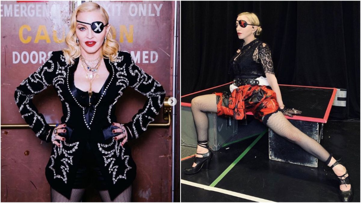 ▲瑪丹娜造型前衛。（圖／翻攝自IG@madonna）