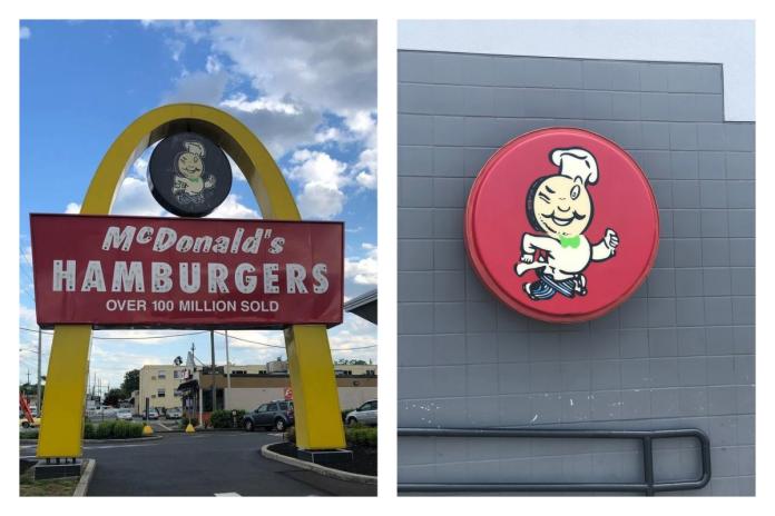 ▲日本網友去美國看到這間麥當勞，認不出是歷史悠久的老店，還以為是山寨版。（圖／翻攝自@ mochan64 的推特）