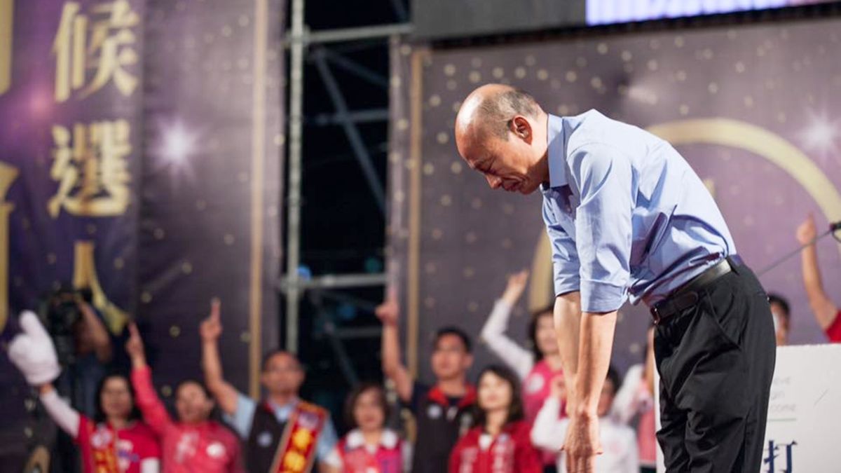 ▲高雄市長韓國瑜。（圖／翻攝韓國瑜臉書）