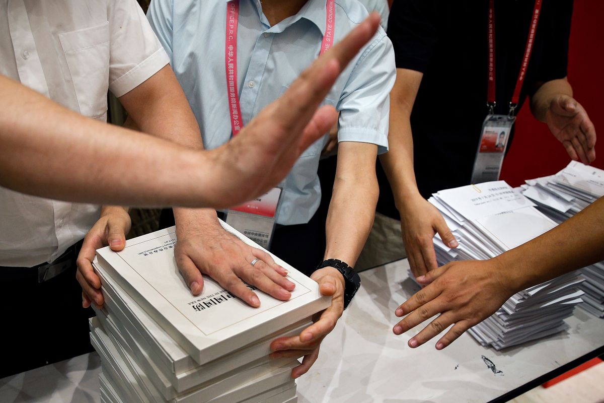 ▲ 中國大陸日前發布的新國防白皮書，內容表示將加強以海上方向為重點的軍事行為，也重申反對台獨的立場。（圖／美聯社／達志影像）