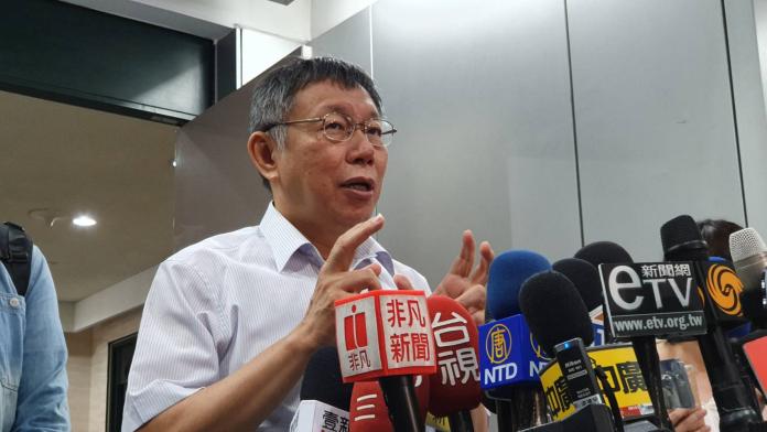 ▲台北市長柯文哲是否參選總統仍是個未知數。（圖／丁上程攝, NOWnews資料照片）