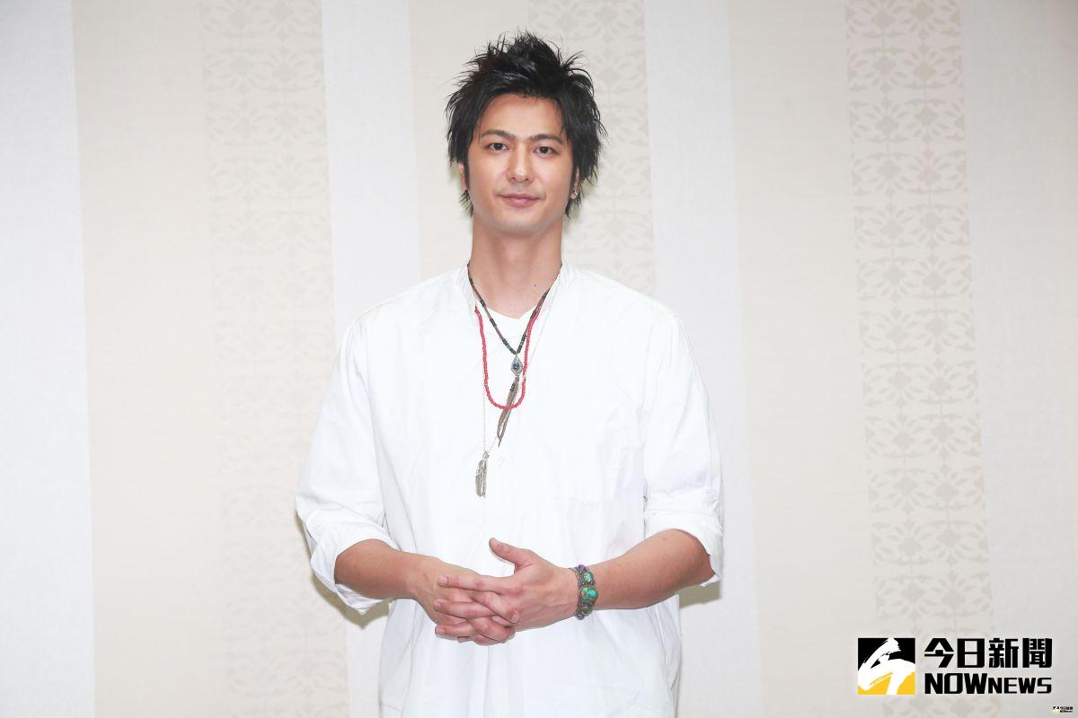 ▲速水茂虎道來台擔任台灣美食展代言人。（圖／記者葉政勳攝 , 2019.07.26）