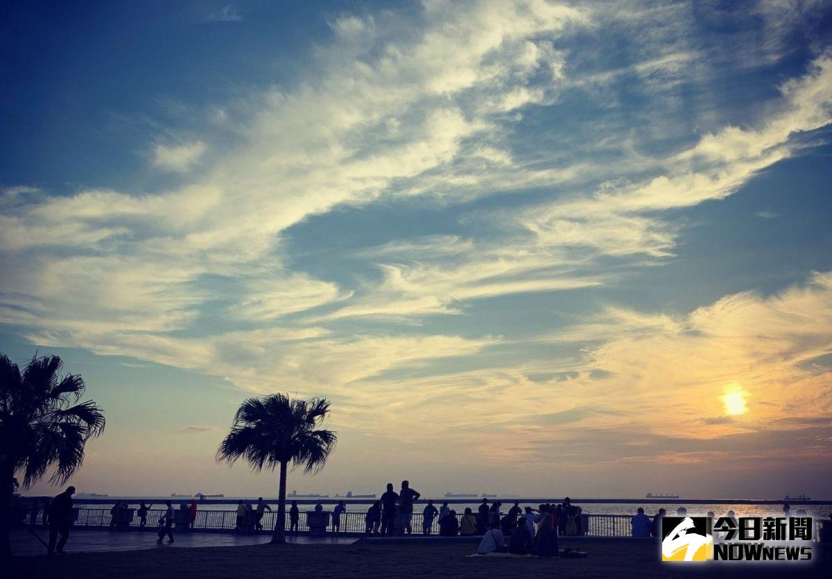 ▲氣象局表示，今（27）日台灣各地及馬祖大多為多雲的天氣。（圖／記者劉士成攝）