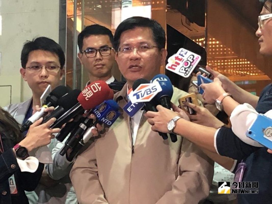 ▲林佳龍談華航首波懲處結果。（圖／記者陳致宇攝, 資料畫面）