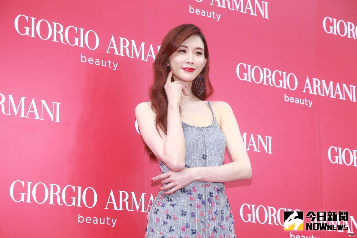 ▲林志玲婚後首度露面出席公開場合。（圖／記者葉政勳攝 , 2019.07.27）