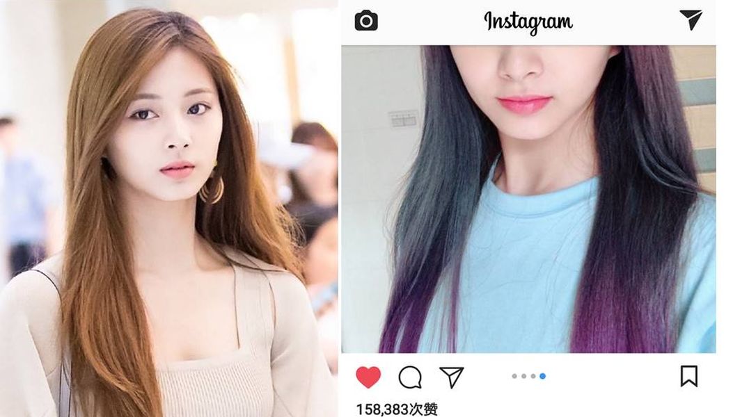 ▲子瑜變髮色咧。（合成圖）