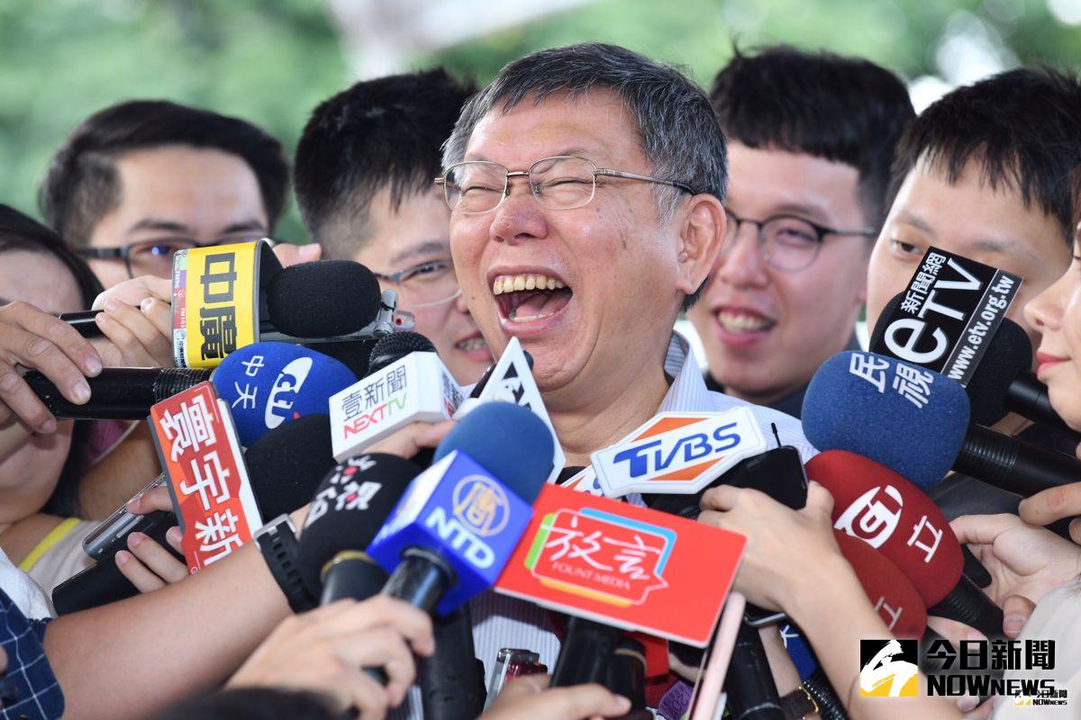 台北市長柯文哲（圖／記者林柏年攝,2019,07,29)