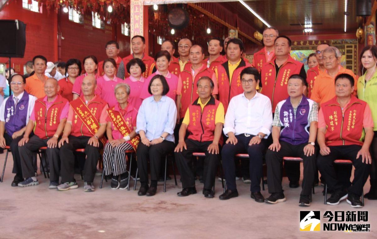 ▲總統蔡英文今天下午視察台大雲林分院。（圖／記者簡勇鵬攝，2019.07.29）