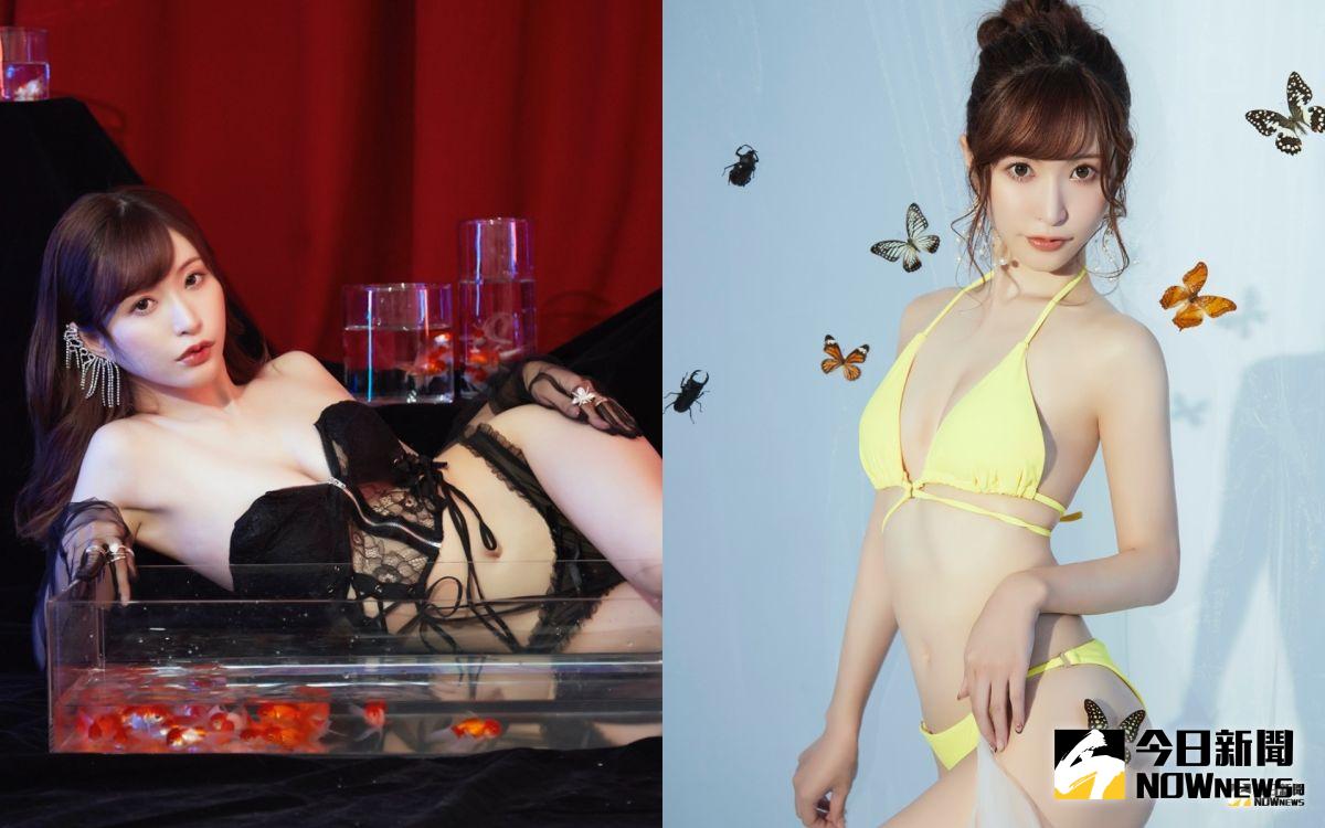 ▲天使萌出道至今拍了170餘部成人片，最自豪自己的屁股。（圖／JKF）