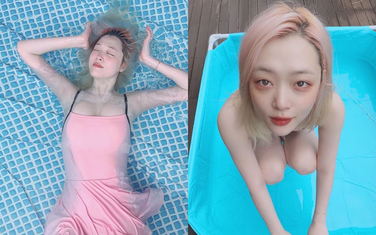 ▲雪莉曬性感泳照。（圖／雪莉IG）