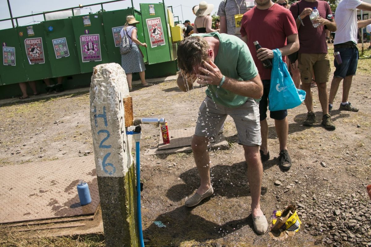 ▲英國近日迎來史上最熱的高溫。（圖／美聯社／達志影像）