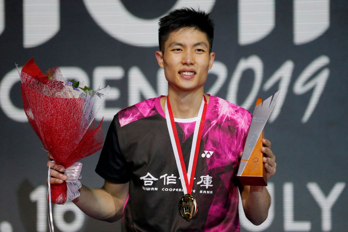 ▲2019印尼公開賽，我國一哥周天成奪冠。（圖／美聯社／達志影像）
