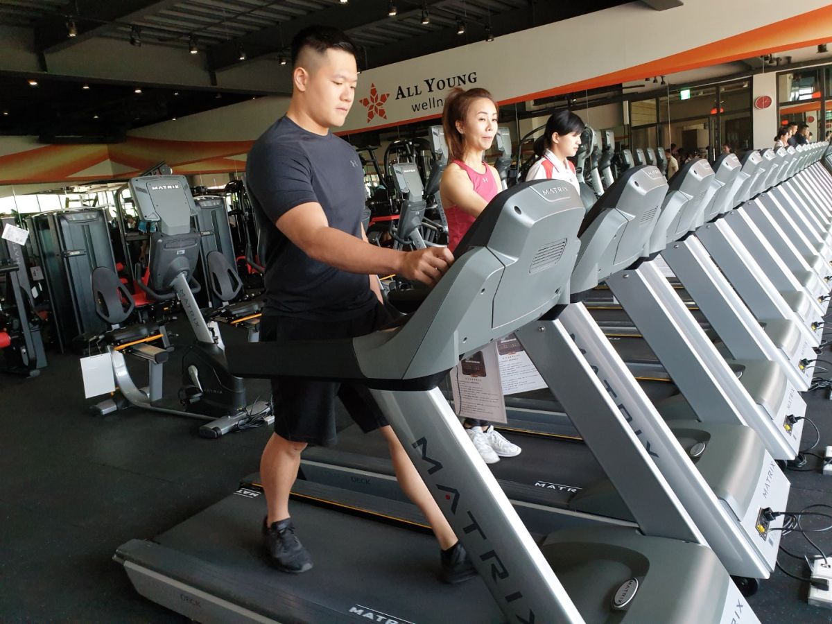 ▲台中市健身運動市場競爭激烈，優漾逆勢操作，以低價策略迎敵。（圖／金武鳳攝，2019.7.30)