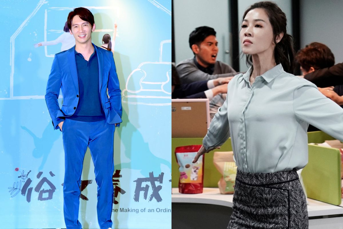 ▲溫昇豪與謝盈萱有床戲。（圖／華視提供）
