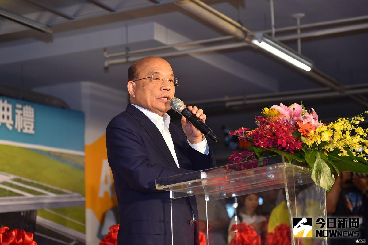 國安特勤私菸案持續延燒，行政院長蘇貞昌30日受訪時表示，這一次發生的私菸案是非常不當，也是違法。（圖／行政院提供）