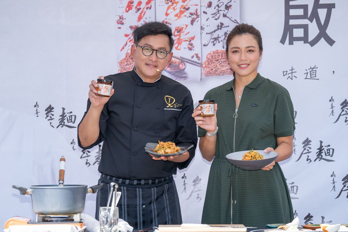 ▲詹姆士（左）、詹詠然是好朋友。(（圖／明悅整合行銷提供）