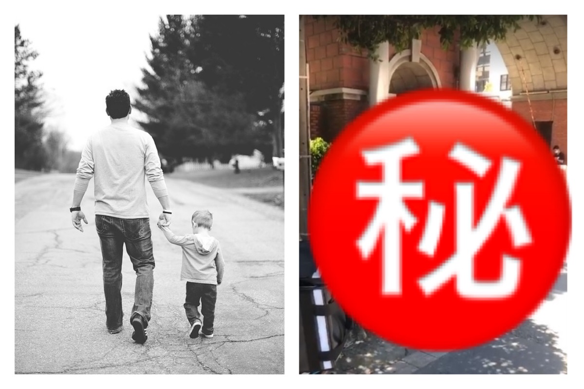 ▲小時候上學爸爸媽媽總是來接我們下課，我們心中也最期待第一個看到爸媽，又或是中午吃飯時，媽媽爸爸送到校門口的愛心便當。（圖／翻攝自 pixabay 和《爆廢公社》）
